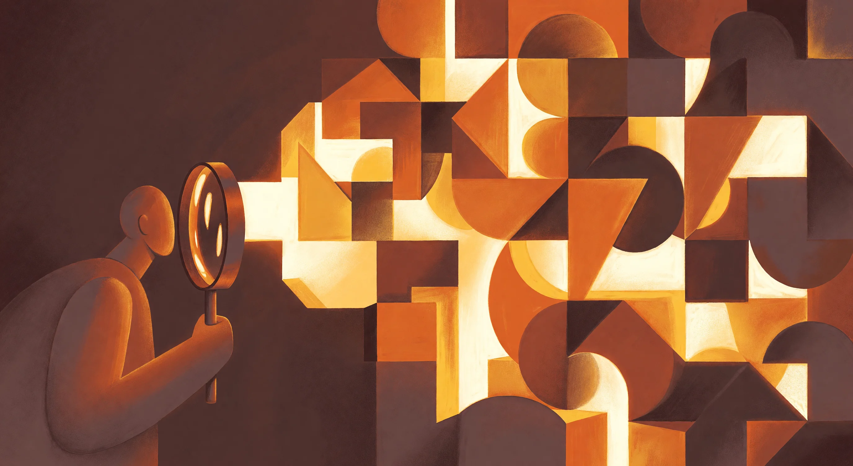An abstract representation of an artificial intelligence model learning to calibrate its confidence level and avoid hallucinations.