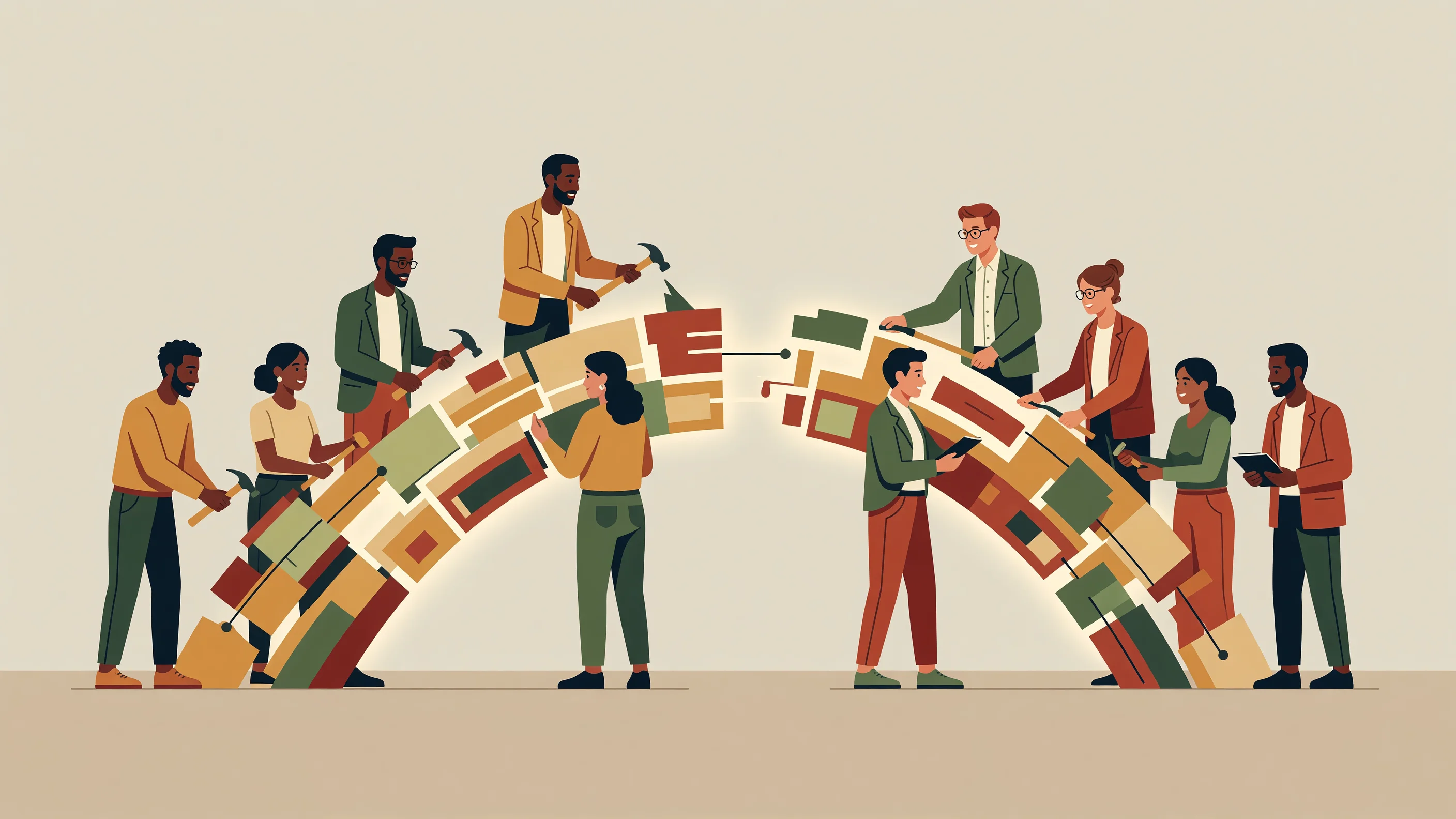 A conceptual illustration representing digital sovereignty and strategic public procurement in Canada, highlighting local software solutions.
