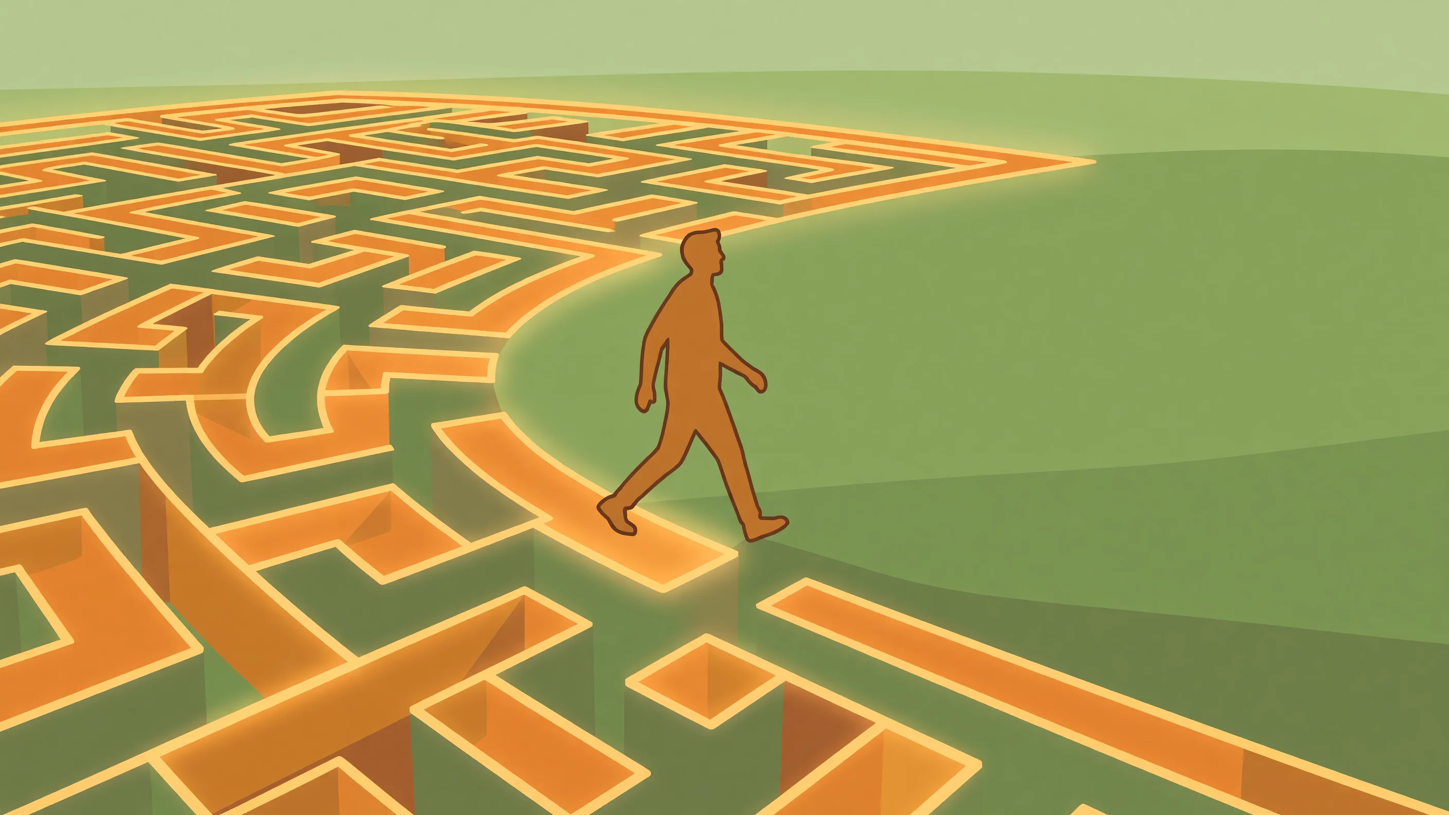 An abstract illustration depicting digital connection nodes, structured educational documents, and a clean user interface representing digital sobriety.